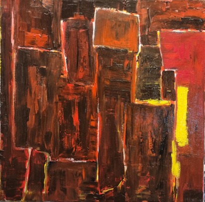 Composition XI 50x50