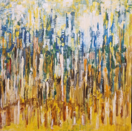 Composition XV 80x80
