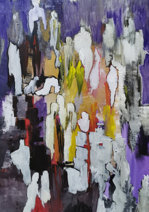 De l autre cote 50x70