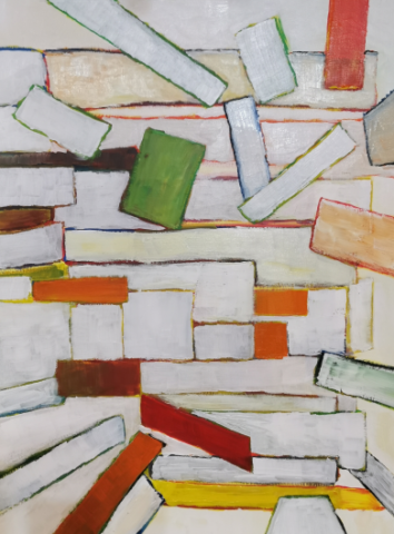 Jeu blanc 50x70