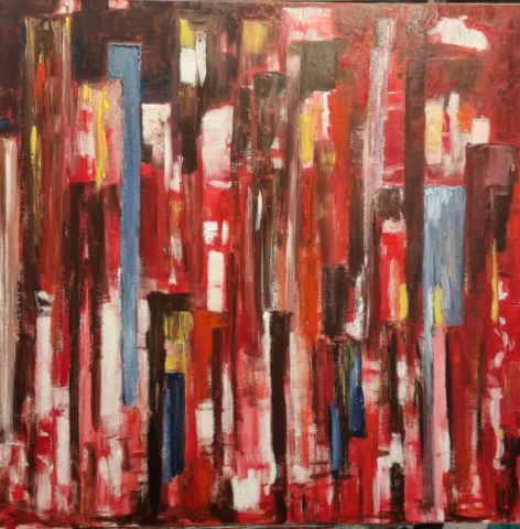 composition IV 80x80